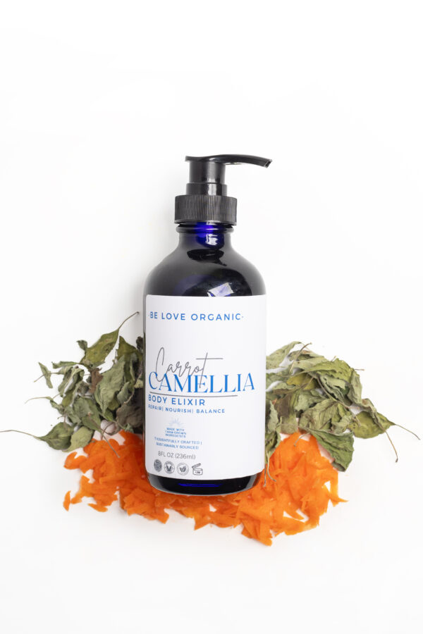 Carrot Seed Camellia Face + Body Elixir Oil Gift Set - Image 3